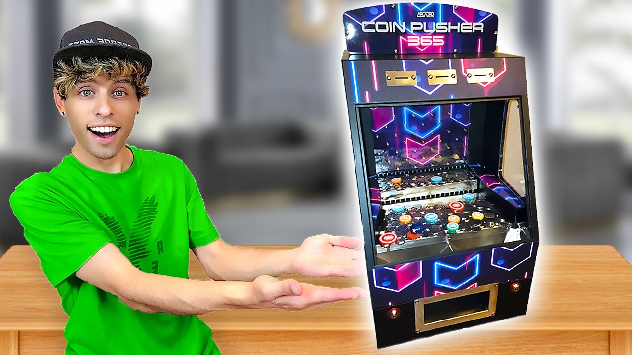 COIN PUSHER BY: Unique Vending Concepts  Arcade game room, Arcade cabinet  kit, Pushers